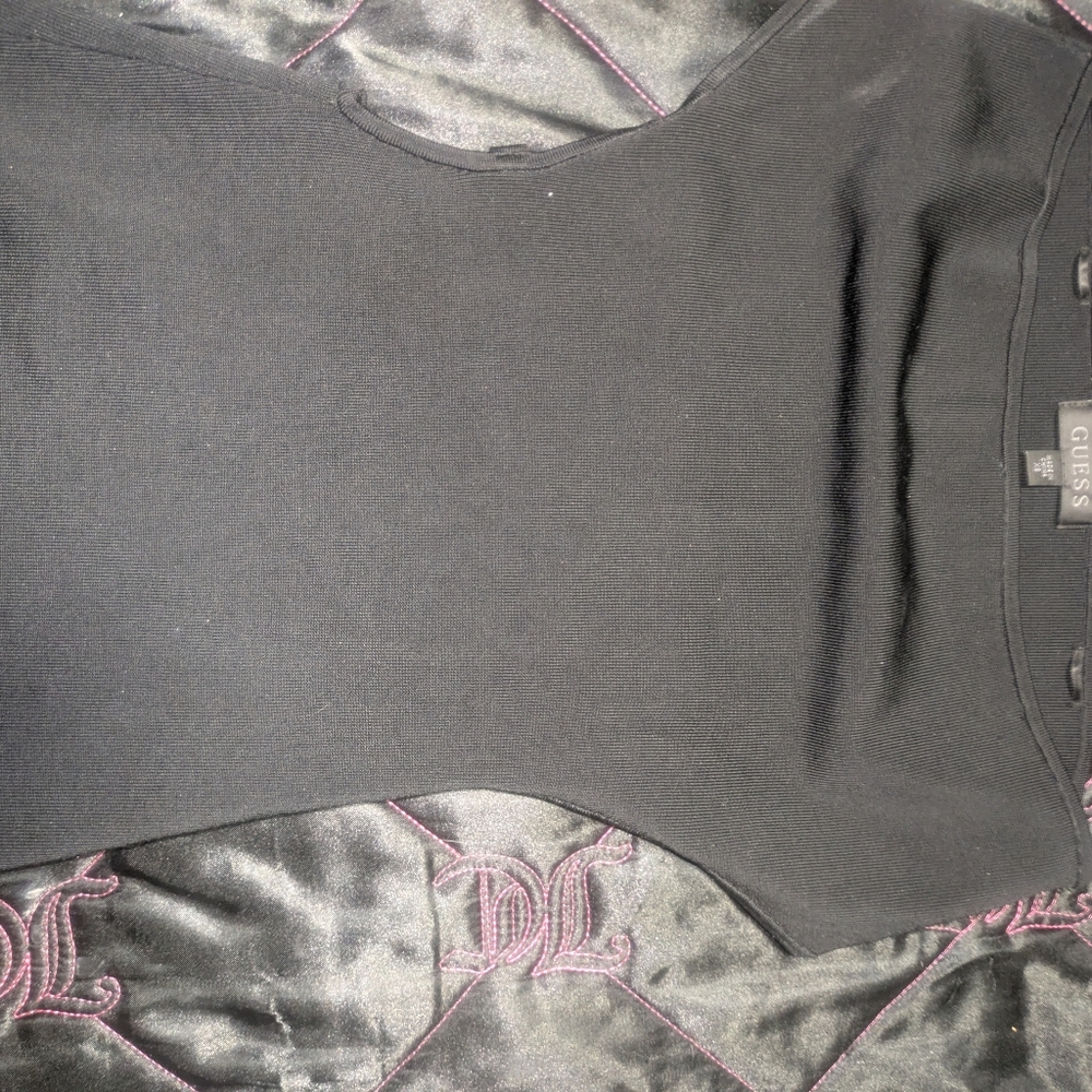 Guess Black Sleeveless Dress